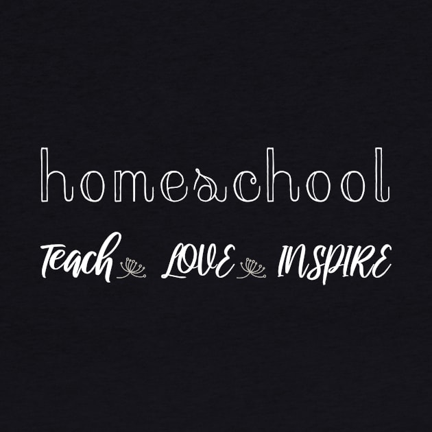 Homeschool teach love inspire by kikibul